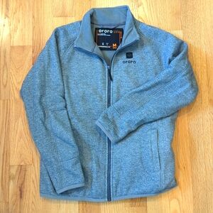 NWT ORORO Women’s Heated Jacket-Full Zip Fleece Jacket with Battery Pack, Medium